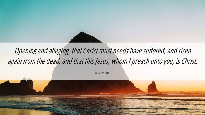 Picture 06 - Acts 17:3 KJV Desktop Wallpaper - Opening and alleging, that Christ must needs have - Desktop Bible Verse Wallpaper