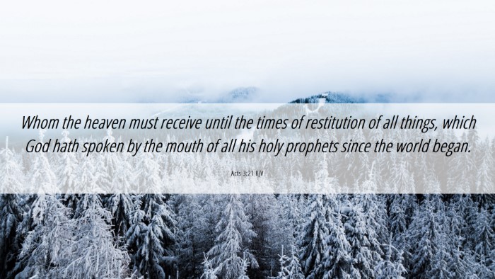 Picture 06 - Acts 3:21 KJV Desktop Wallpaper - Whom the heaven must receive until the times of - Desktop Bible Verse Wallpaper