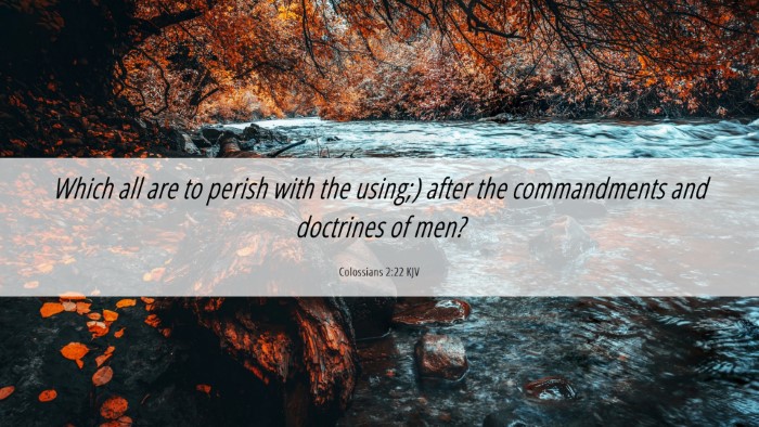 Picture 06 - Colossians 2:22 KJV Desktop Wallpaper - Which all are to perish with the using;) after - Desktop Bible Verse Wallpaper