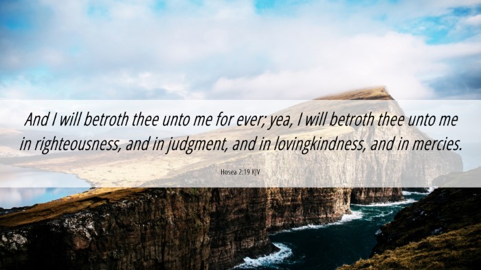 Picture 06 - Hosea 2:19 KJV Desktop Wallpaper - And I will betroth thee unto me for ever; yea, I - Desktop Bible Verse Wallpaper