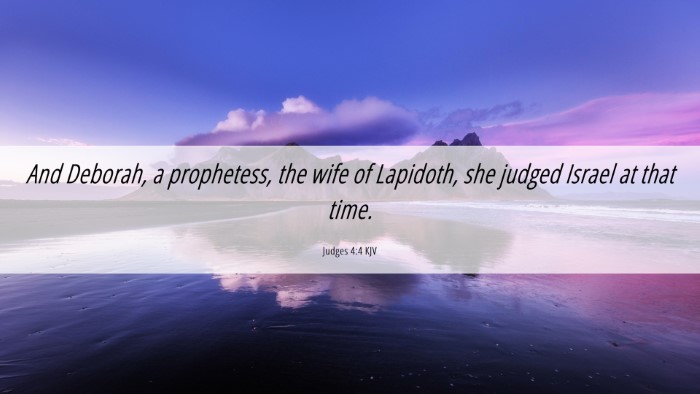 Picture 06 - Judges 4:4 KJV Desktop Wallpaper - And Deborah, a prophetess, the wife of Lapidoth, - Desktop Bible Verse Wallpaper
