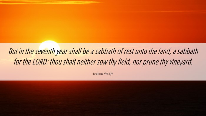 Picture 06 - Leviticus 25:4 KJV Desktop Wallpaper - But in the seventh year shall be a sabbath of - Desktop Bible Verse Wallpaper