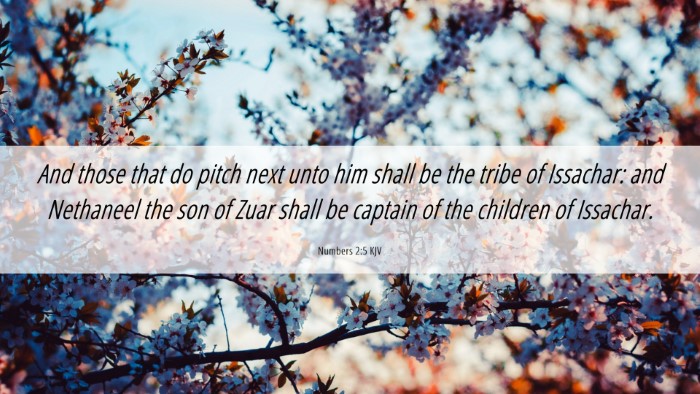 Picture 06 - Numbers 2:5 KJV Desktop Wallpaper - And those that do pitch next unto him shall be - Desktop Bible Verse Wallpaper