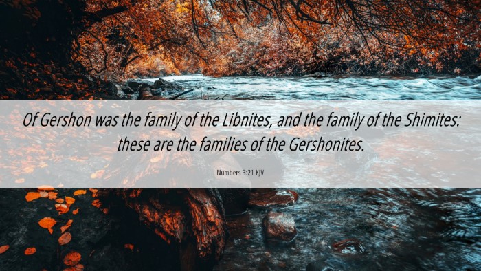 Picture 06 - Numbers 3:21 KJV Desktop Wallpaper - Of Gershon was the family of the Libnites, and - Desktop Bible Verse Wallpaper