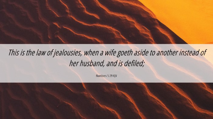 Picture 06 - Numbers 5:29 KJV Desktop Wallpaper - This is the law of jealousies, when a wife goeth - Desktop Bible Verse Wallpaper