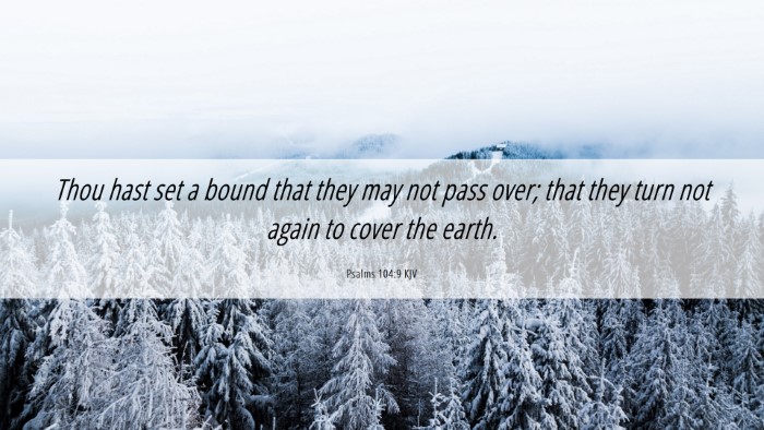 Picture 06 - Psalms 104:9 KJV Desktop Wallpaper - Thou hast set a bound that they may not pass - Desktop Bible Verse Wallpaper
