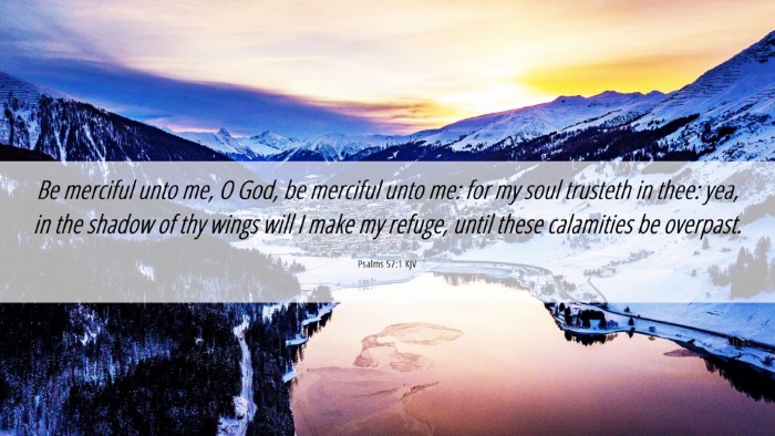 Picture 06 - Psalms 57:1 KJV Desktop Wallpaper - Be merciful unto me, O God, be merciful unto me: - Desktop Bible Verse Wallpaper