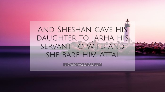 Picture 07 - 1 Chronicles 2:35 KJV Desktop Wallpaper - And Sheshan gave his daughter to Jarha his - Desktop Bible Verse Wallpaper