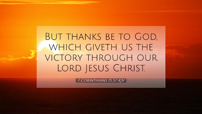 Picture 07 - 1 Corinthians 15:57 KJV Desktop Wallpaper - But thanks be to God, which giveth us the victory - Desktop Bible Verse Wallpaper