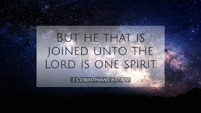 Picture 07 - 1 Corinthians 6:17 KJV Desktop Wallpaper - But he that is joined unto the Lord is one - Desktop Bible Verse Wallpaper