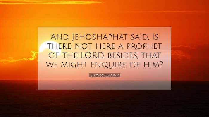Picture 07 - 1 Kings 22:7 KJV Desktop Wallpaper - And Jehoshaphat said, Is there not here a prophet - Desktop Bible Verse Wallpaper