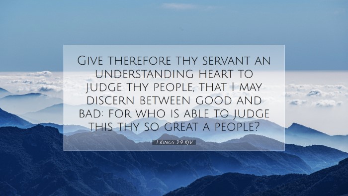 Picture 07 - 1 Kings 3:9 KJV Desktop Wallpaper - Give therefore thy servant an understanding heart - Desktop Bible Verse Wallpaper