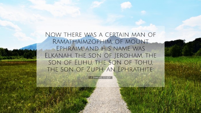 Picture 07 - 1 Samuel 1:1 KJV Desktop Wallpaper - Now there was a certain man of Ramathaimzophim, - Desktop Bible Verse Wallpaper
