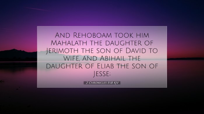 Picture 07 - 2 Chronicles 11:18 KJV Desktop Wallpaper - And Rehoboam took him Mahalath the daughter of - Desktop Bible Verse Wallpaper