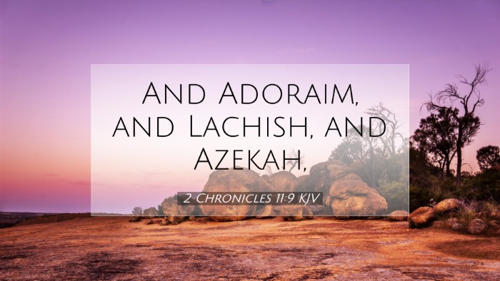 Picture 07 - 2 Chronicles 11:9 KJV Desktop Wallpaper - And Adoraim, and Lachish, and - Desktop Bible Verse Wallpaper