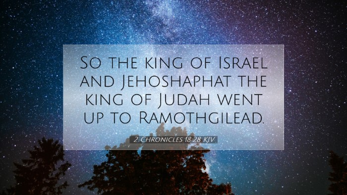 Picture 07 - 2 Chronicles 18:28 KJV Desktop Wallpaper - So the king of Israel and Jehoshaphat the king of - Desktop Bible Verse Wallpaper