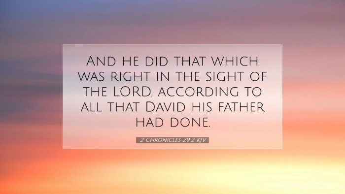Picture 07 - 2 Chronicles 29:2 KJV Desktop Wallpaper - And he did that which was right in the sight of - Desktop Bible Verse Wallpaper