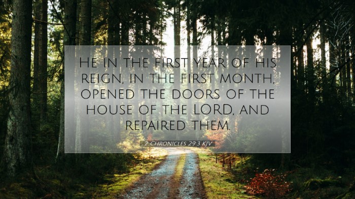 Picture 07 - 2 Chronicles 29:3 KJV Desktop Wallpaper - He in the first year of his reign, in the first - Desktop Bible Verse Wallpaper