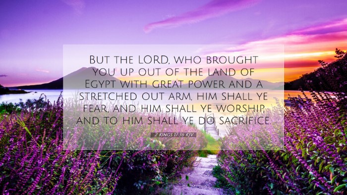 Picture 07 - 2 Kings 17:36 KJV Desktop Wallpaper - But the LORD, who brought you up out of the land - Desktop Bible Verse Wallpaper