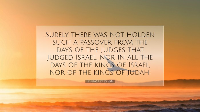 Picture 07 - 2 Kings 23:22 KJV Desktop Wallpaper - Surely there was not holden such a passover from - Desktop Bible Verse Wallpaper