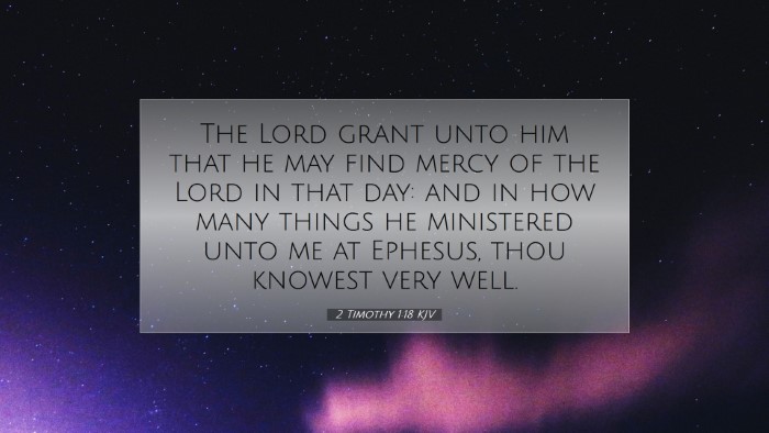 Picture 07 - 2 Timothy 1:18 KJV Desktop Wallpaper - The Lord grant unto him that he may find mercy of - Desktop Bible Verse Wallpaper