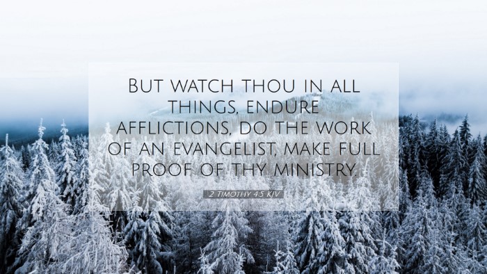 Picture 07 - 2 Timothy 4:5 KJV Desktop Wallpaper - But watch thou in all things, endure afflictions, - Desktop Bible Verse Wallpaper