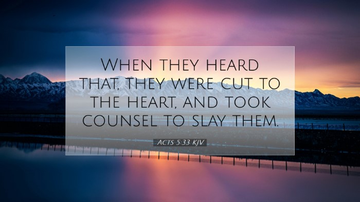 Picture 07 - Acts 5:33 KJV Desktop Wallpaper - When they heard that, they were cut to the heart, - Desktop Bible Verse Wallpaper