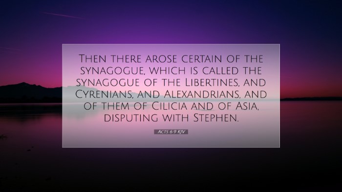 Picture 07 - Acts 6:9 KJV Desktop Wallpaper - Then there arose certain of the synagogue, which - Desktop Bible Verse Wallpaper