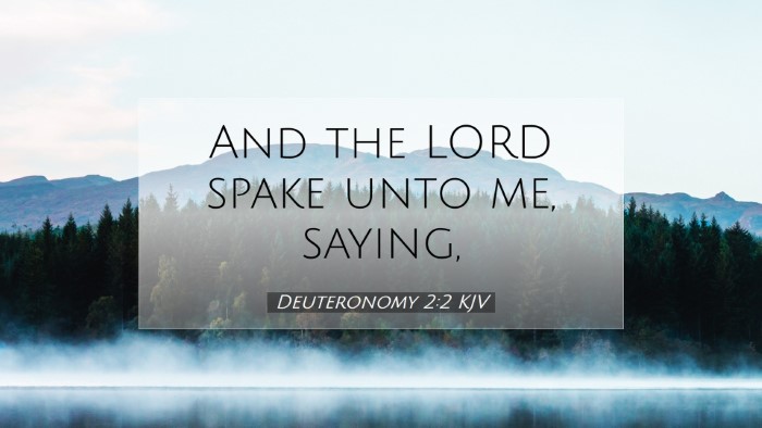 Picture 07 - Deuteronomy 2:2 KJV Desktop Wallpaper - And the LORD spake unto me, - Desktop Bible Verse Wallpaper