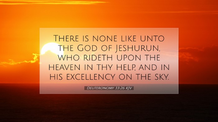 Picture 07 - Deuteronomy 33:26 KJV Desktop Wallpaper - There is none like unto the God of Jeshurun, who - Desktop Bible Verse Wallpaper