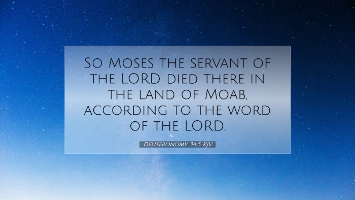 Picture 07 - Deuteronomy 34:5 KJV Desktop Wallpaper - So Moses the servant of the LORD died there in - Desktop Bible Verse Wallpaper