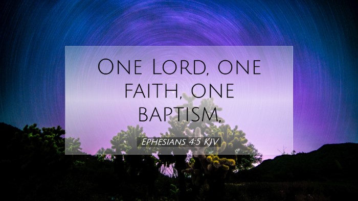 Picture 07 - Ephesians 4:5 KJV Desktop Wallpaper - One Lord, one faith, one - Desktop Bible Verse Wallpaper