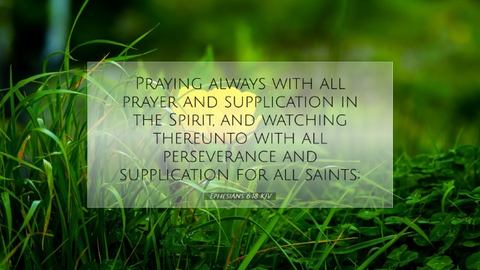 Picture 07 - Ephesians 6:18 KJV Desktop Wallpaper - Praying always with all prayer and supplication - Desktop Bible Verse Wallpaper