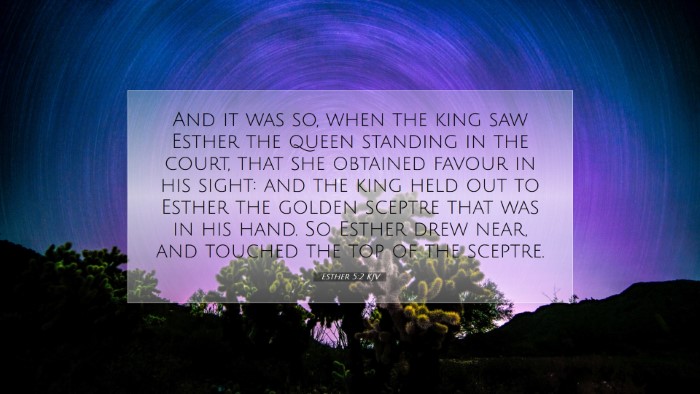 Picture 07 - Esther 5:2 KJV Desktop Wallpaper - And it was so, when the king saw Esther the queen - Desktop Bible Verse Wallpaper