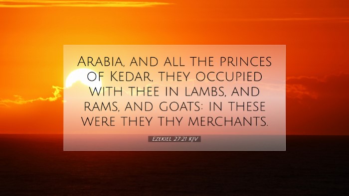 Picture 07 - Ezekiel 27:21 KJV Desktop Wallpaper - Arabia, and all the princes of Kedar, they - Desktop Bible Verse Wallpaper