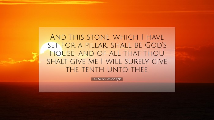 Picture 07 - Genesis 28:22 KJV Desktop Wallpaper - And this stone, which I have set for a pillar, - Desktop Bible Verse Wallpaper