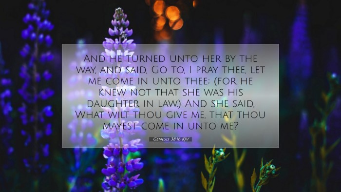 Picture 07 - Genesis 38:16 KJV Desktop Wallpaper - And he turned unto her by the way, and said, Go - Desktop Bible Verse Wallpaper