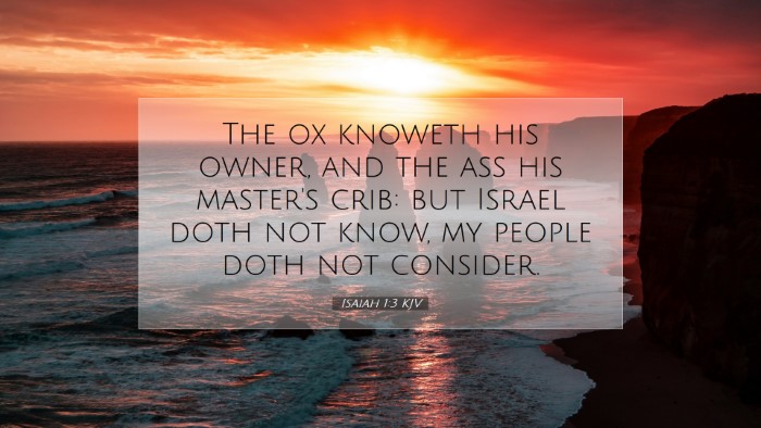 Picture 07 - Isaiah 1:3 KJV Desktop Wallpaper - The ox knoweth his owner, and the ass his - Desktop Bible Verse Wallpaper
