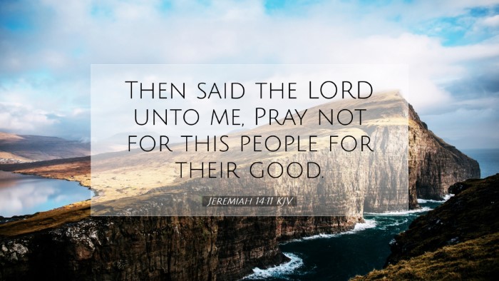 Picture 07 - Jeremiah 14:11 KJV Desktop Wallpaper - Then said the LORD unto me, Pray not for this - Desktop Bible Verse Wallpaper