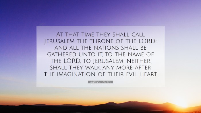 Picture 07 - Jeremiah 3:17 KJV Desktop Wallpaper - At that time they shall call Jerusalem the throne - Desktop Bible Verse Wallpaper