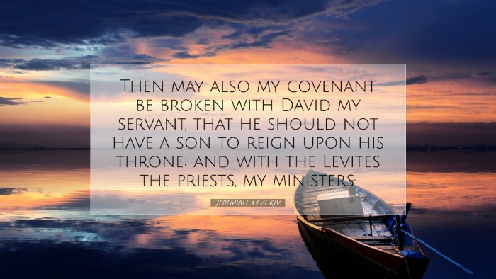 Picture 07 - Jeremiah 33:21 KJV Desktop Wallpaper - Then may also my covenant be broken with David my - Desktop Bible Verse Wallpaper