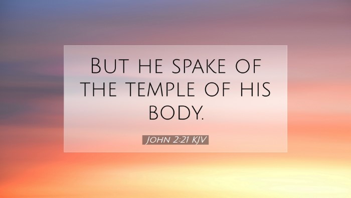 Picture 07 - John 2:21 KJV Desktop Wallpaper - But he spake of the temple of his - Desktop Bible Verse Wallpaper