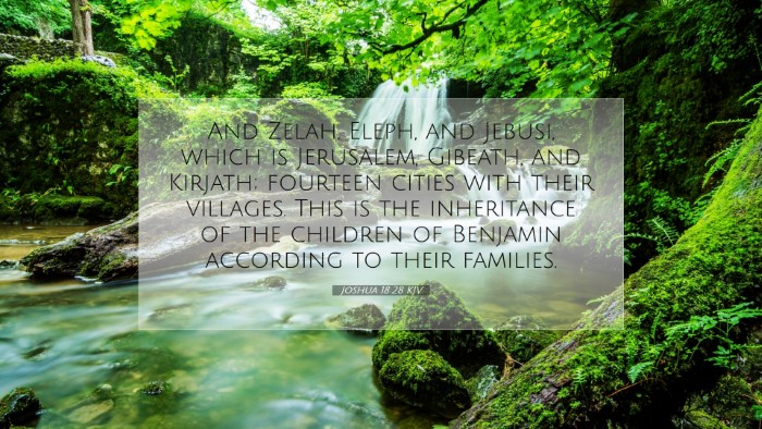 Picture 07 - Joshua 18:28 KJV Desktop Wallpaper - And Zelah, Eleph, and Jebusi, which is Jerusalem, - Desktop Bible Verse Wallpaper