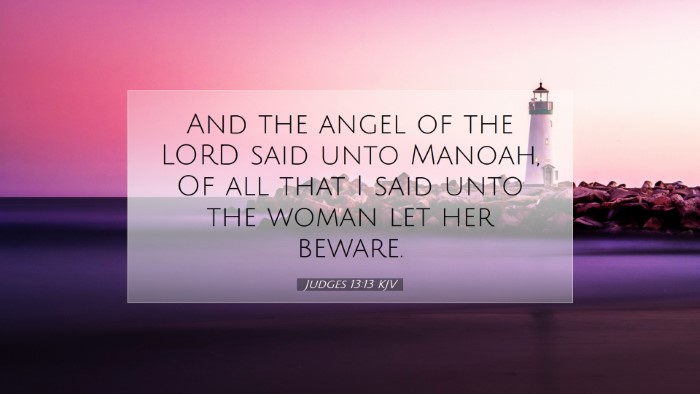 Picture 07 - Judges 13:13 KJV Desktop Wallpaper - And the angel of the LORD said unto Manoah, Of - Desktop Bible Verse Wallpaper
