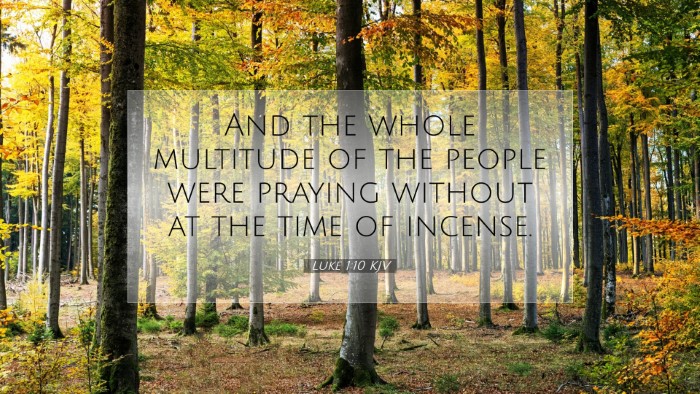 Picture 07 - Luke 1:10 KJV Desktop Wallpaper - And the whole multitude of the people were - Desktop Bible Verse Wallpaper
