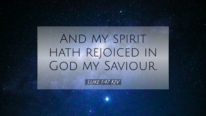 Picture 07 - Luke 1:47 KJV Desktop Wallpaper - And my spirit hath rejoiced in God my - Desktop Bible Verse Wallpaper