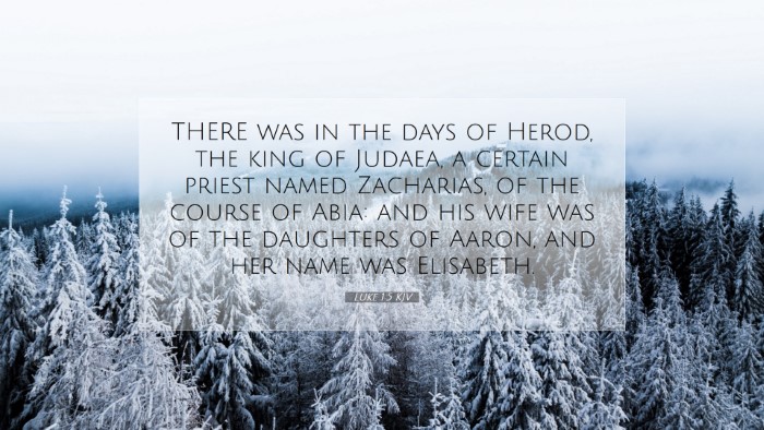 Picture 07 - Luke 1:5 KJV Desktop Wallpaper - THERE was in the days of Herod, the king of - Desktop Bible Verse Wallpaper