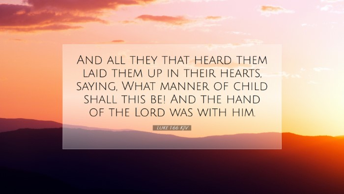 Picture 07 - Luke 1:66 KJV Desktop Wallpaper - And all they that heard them laid them up in - Desktop Bible Verse Wallpaper