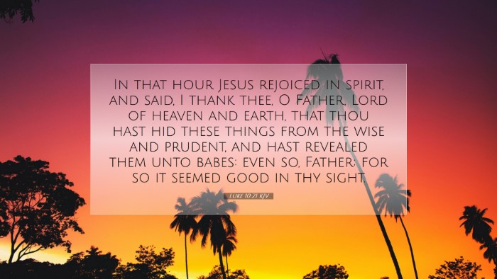 Picture 07 - Luke 10:21 KJV Desktop Wallpaper - In that hour Jesus rejoiced in spirit, and said, - Desktop Bible Verse Wallpaper