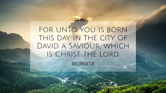 Picture 07 - Luke 2:11 KJV Desktop Wallpaper - For unto you is born this day in the city of - Desktop Bible Verse Wallpaper